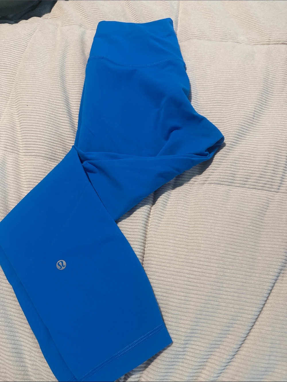 lululemon athletica Bright Blue High-Waist Leggings